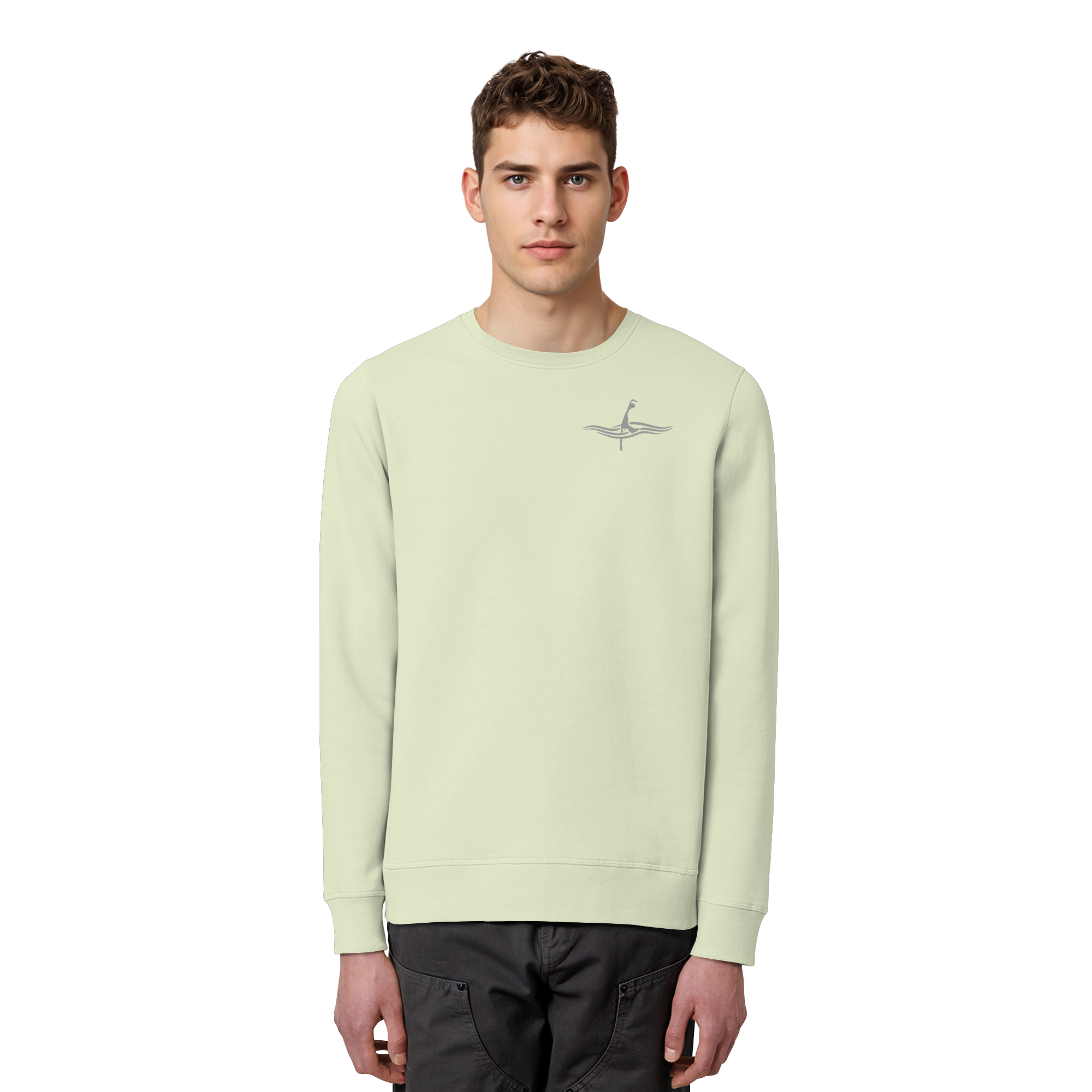 maritimes Sylt vom Meer umschlungen  - Unisex Sweatshirt