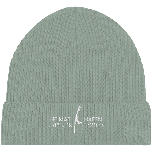 Sylter Heimathafen (Stick) - Organic Fisherman Beanie
