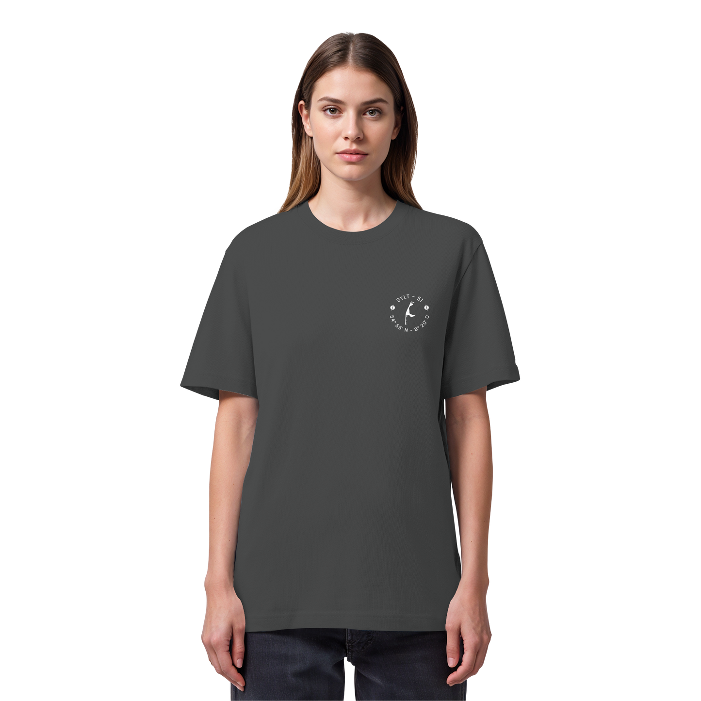 Sylter Heimathafen (small front) - Heavy T-Shirt