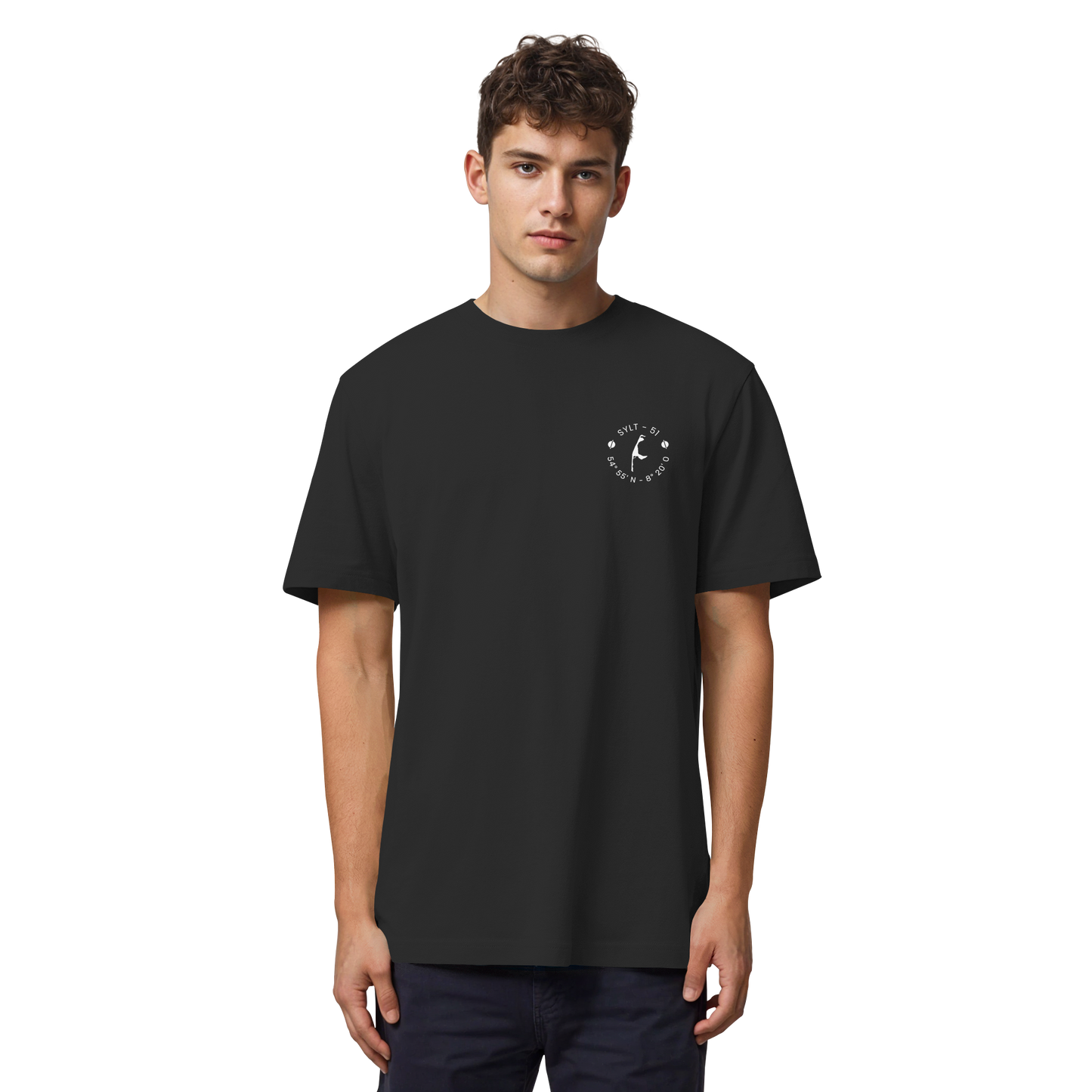 Sylter Heimathafen (small front) - Heavy T-Shirt