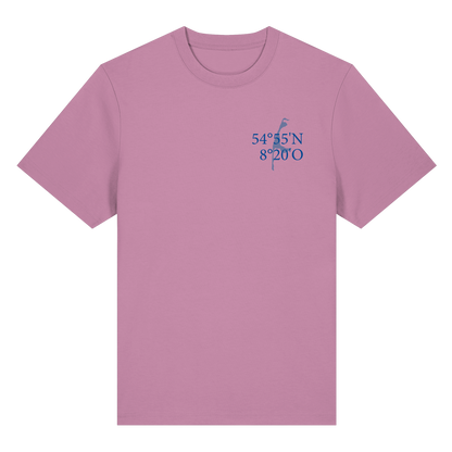 Deine Koordinaten_blau - Heavy T-Shirt (Relaxed Fit bis 3XL)