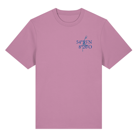 Deine Koordinaten_blau - Heavy T-Shirt (Relaxed Fit bis 3XL)