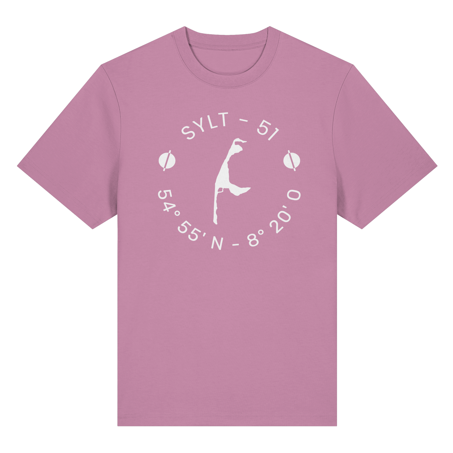 Sylter Heimathafen (rund-front) - Heavy T-Shirt