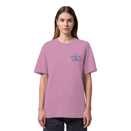 Deine Koordinaten_blau - Heavy T-Shirt (Relaxed Fit bis 3XL)