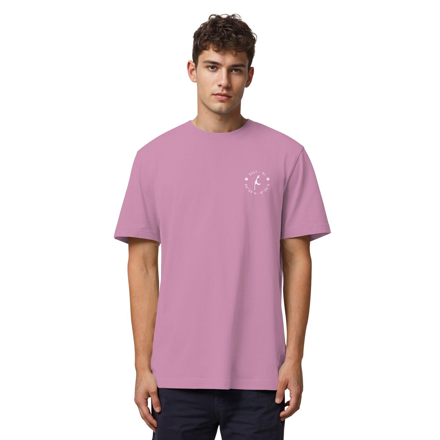 Sylter Heimathafen (small front) - Heavy T-Shirt