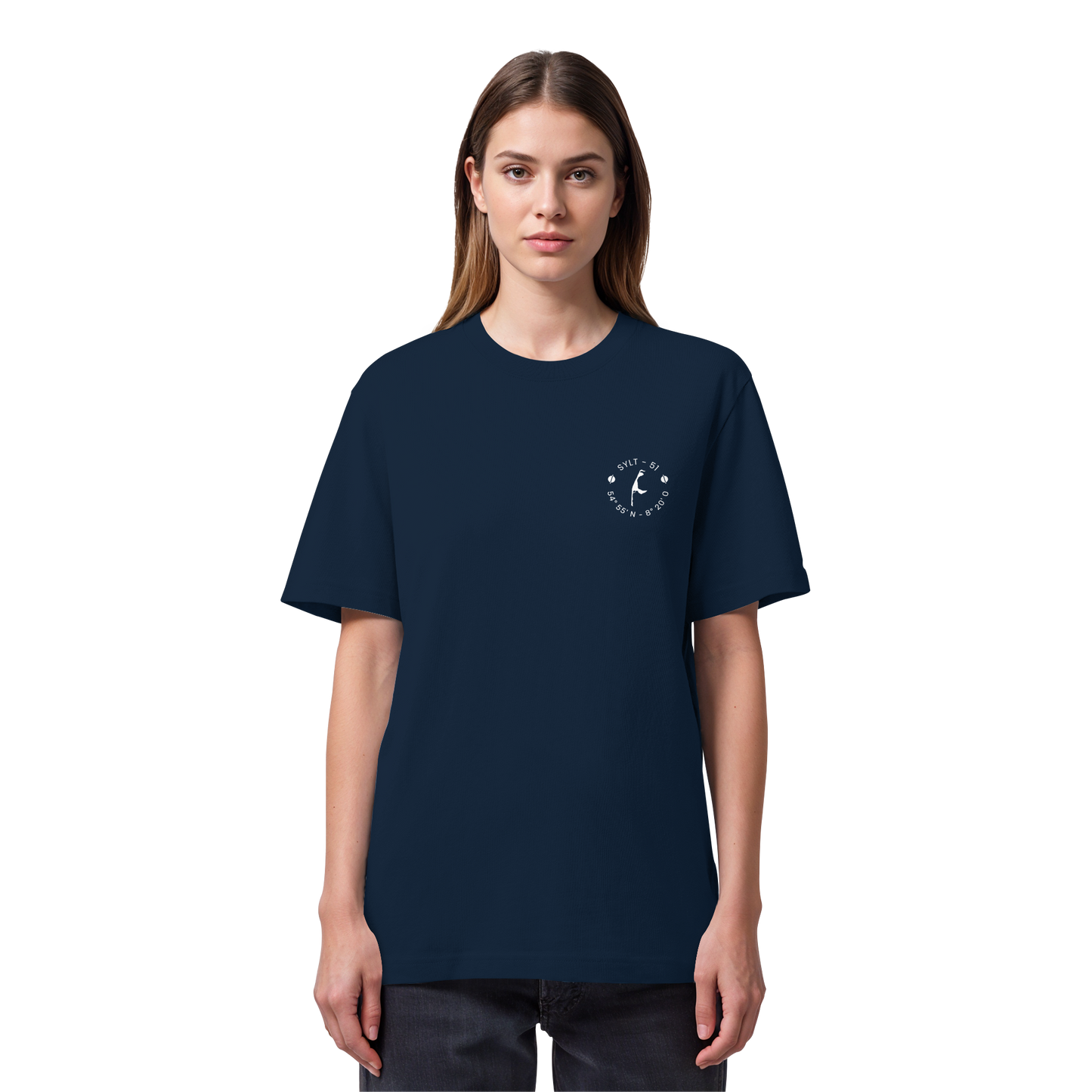 Sylter Heimathafen (small front) - Heavy T-Shirt