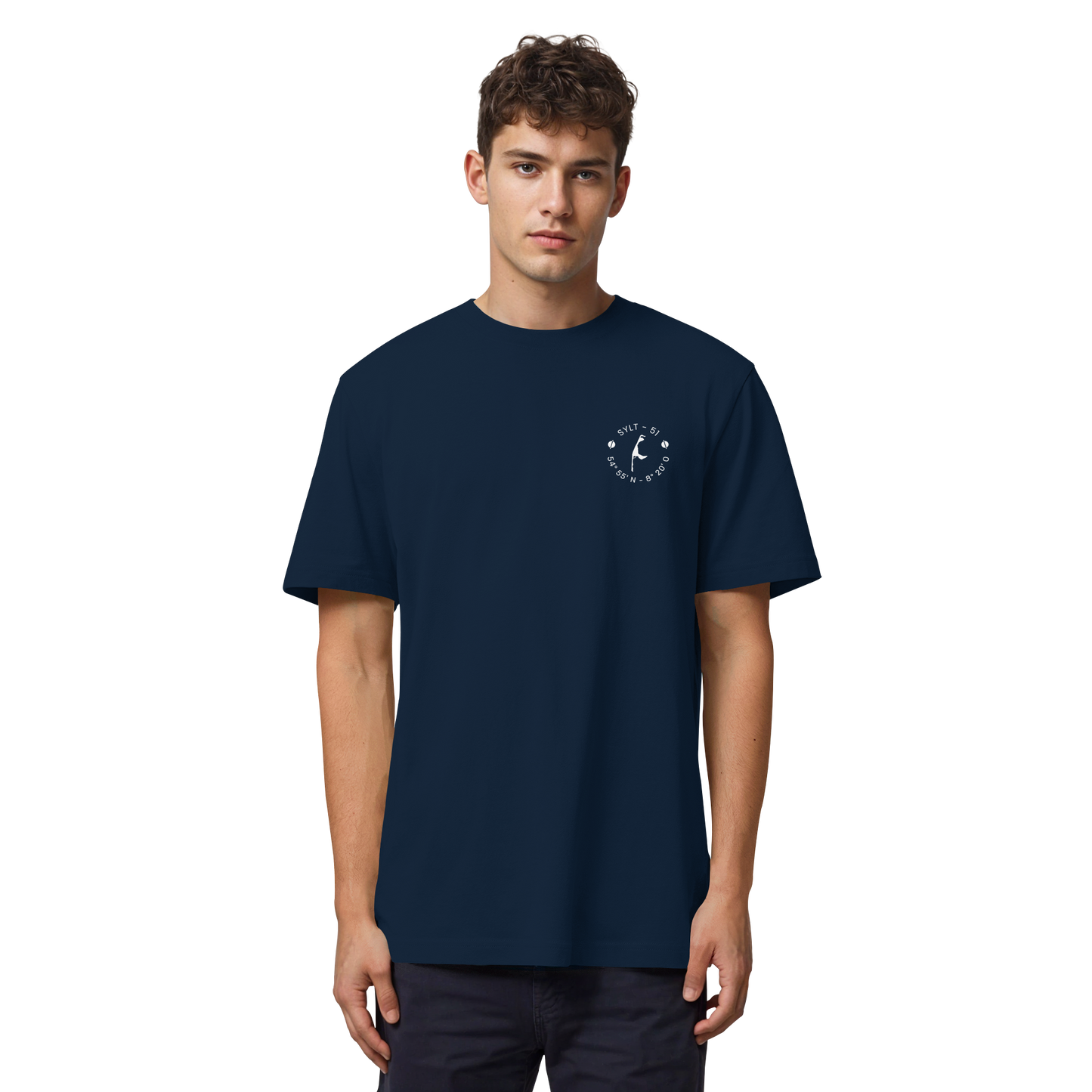 Sylter Heimathafen (small front) - Heavy T-Shirt
