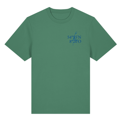 Deine Koordinaten_blau - Heavy T-Shirt (Relaxed Fit bis 3XL)