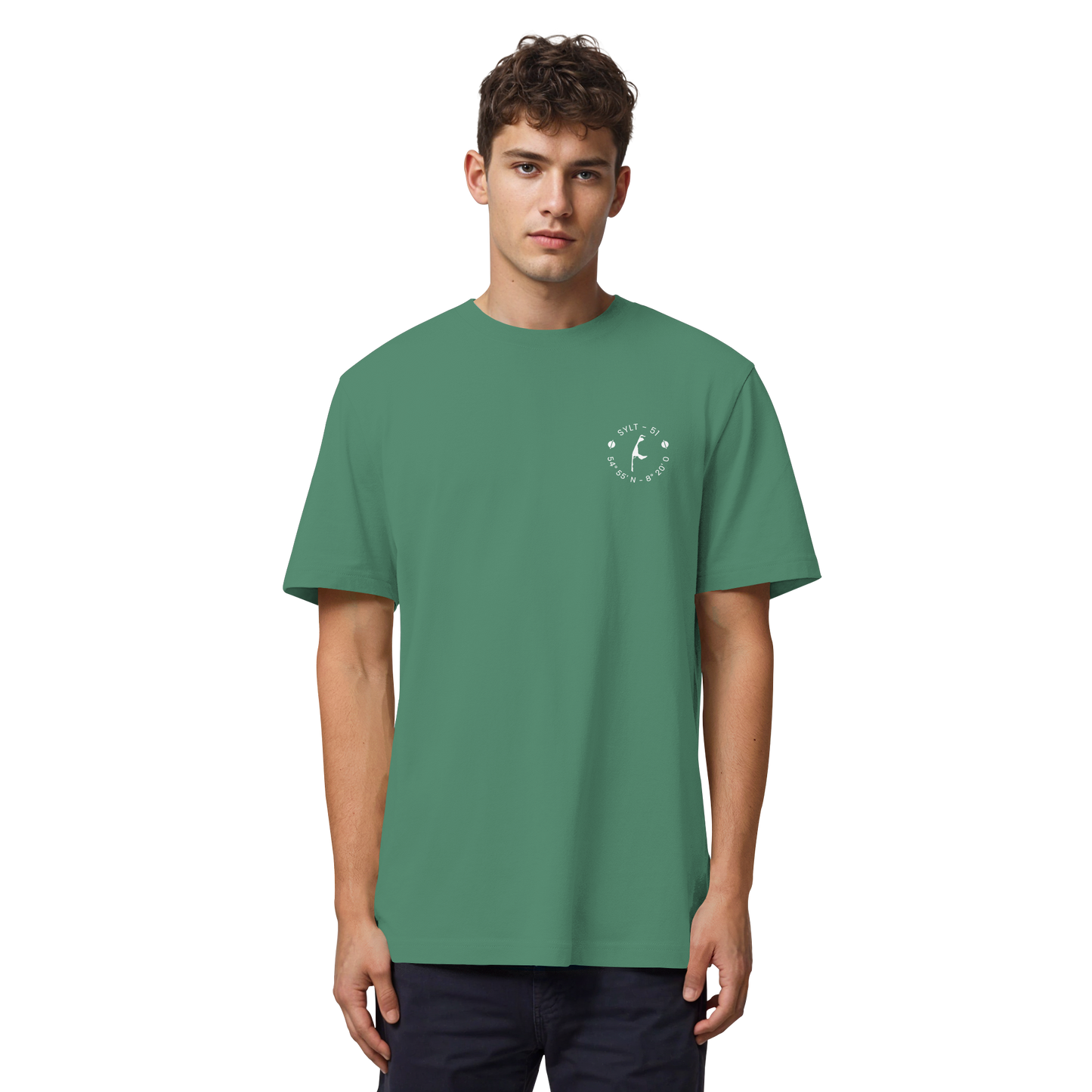 Sylter Heimathafen (small front) - Heavy T-Shirt