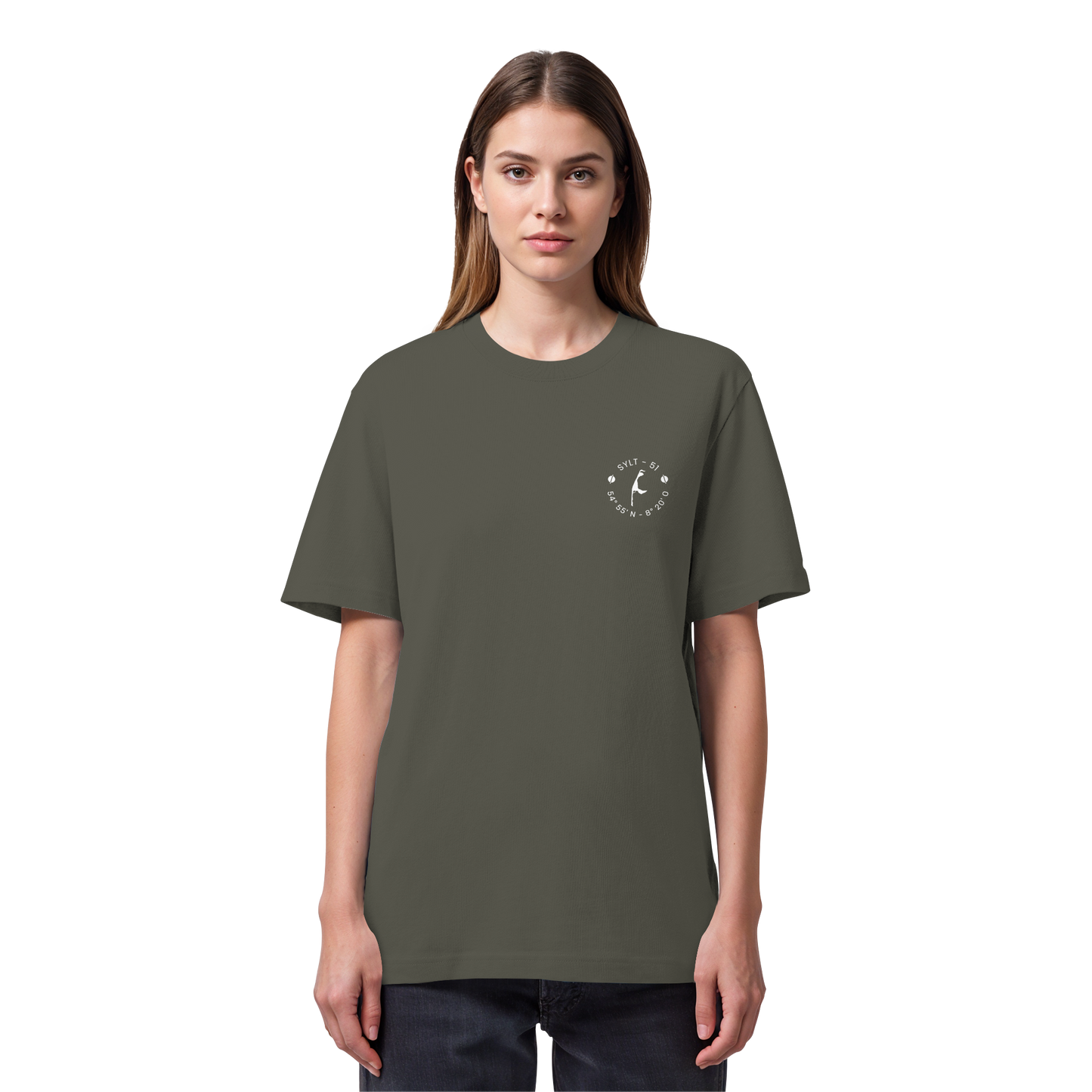 Sylter Heimathafen (small front) - Heavy T-Shirt