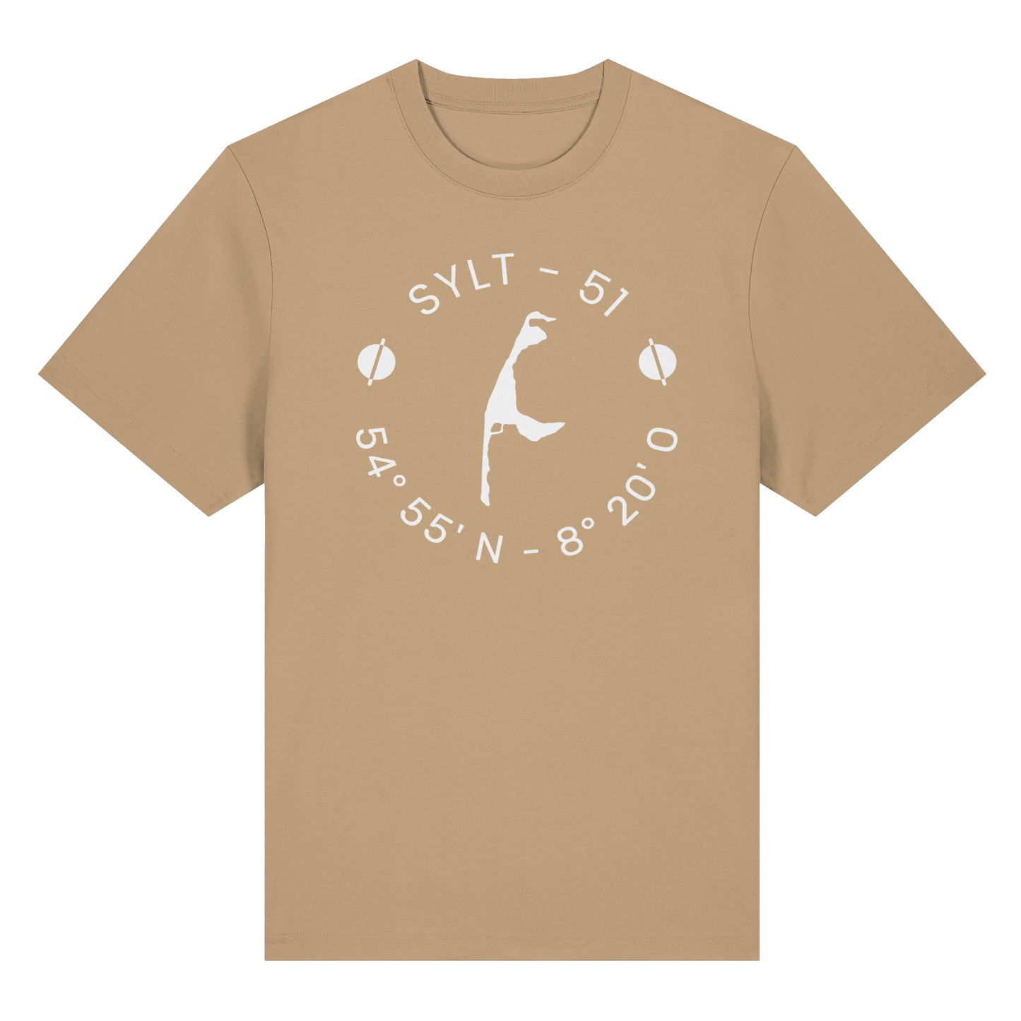 Sylter Heimathafen (rund-front) - Heavy T-Shirt