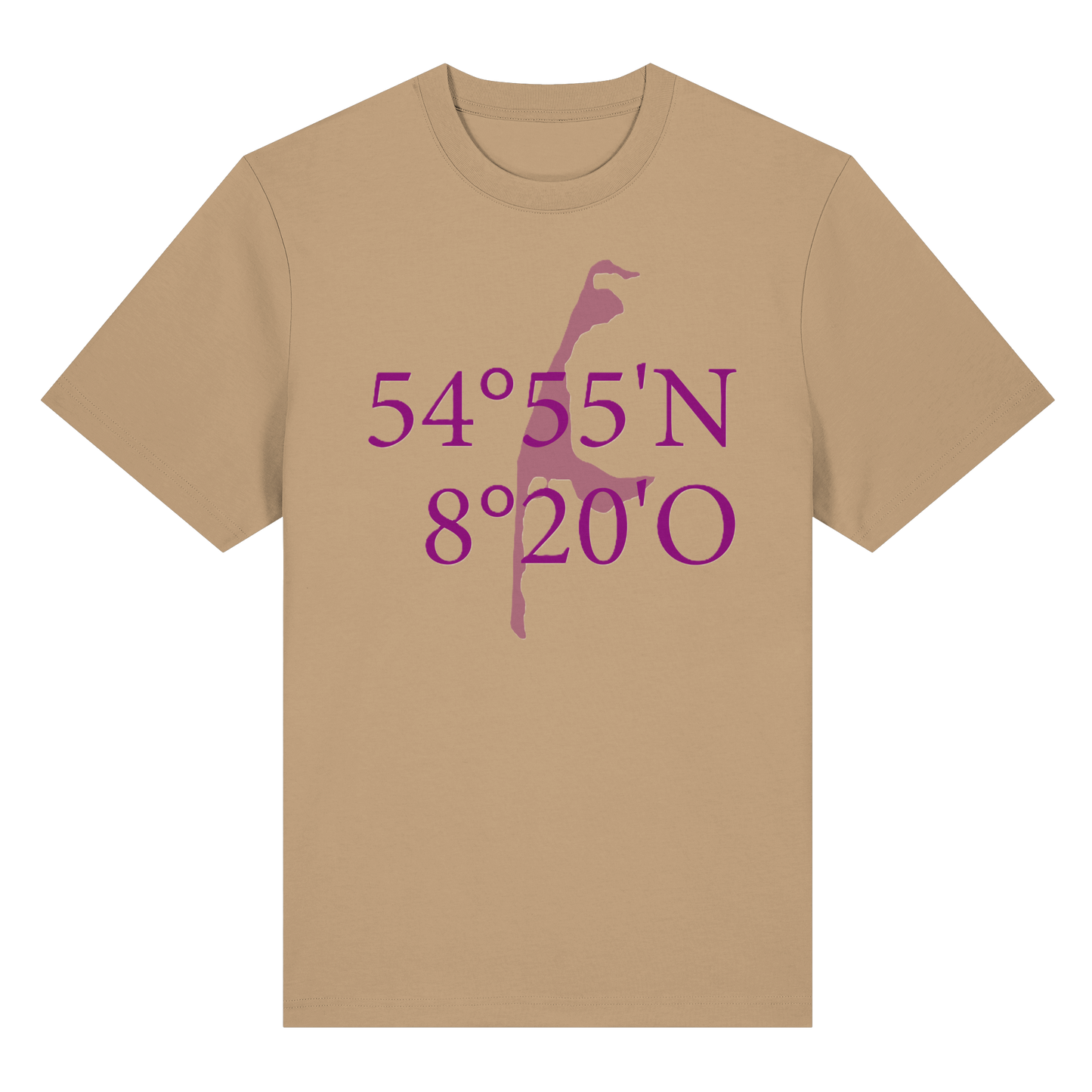 Deine Koordinaten - Organic T-Shirt
