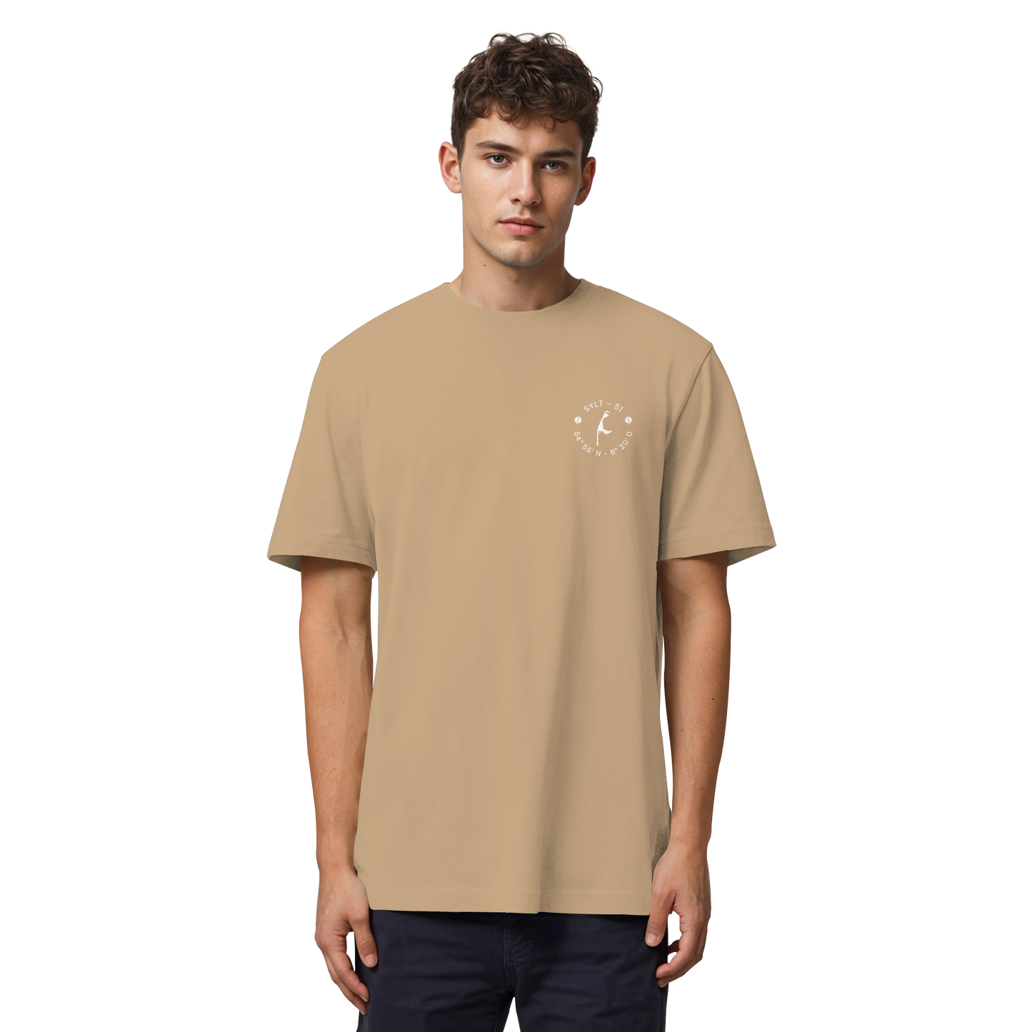 Sylter Heimathafen (small front) - Heavy T-Shirt