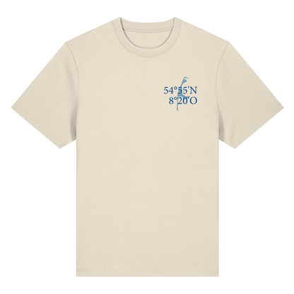 Deine Koordinaten_blau - Heavy T-Shirt (Relaxed Fit bis 3XL)