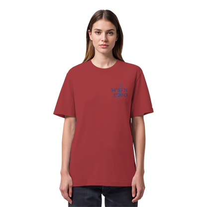Deine Koordinaten_blau - Heavy T-Shirt (Relaxed Fit bis 3XL)