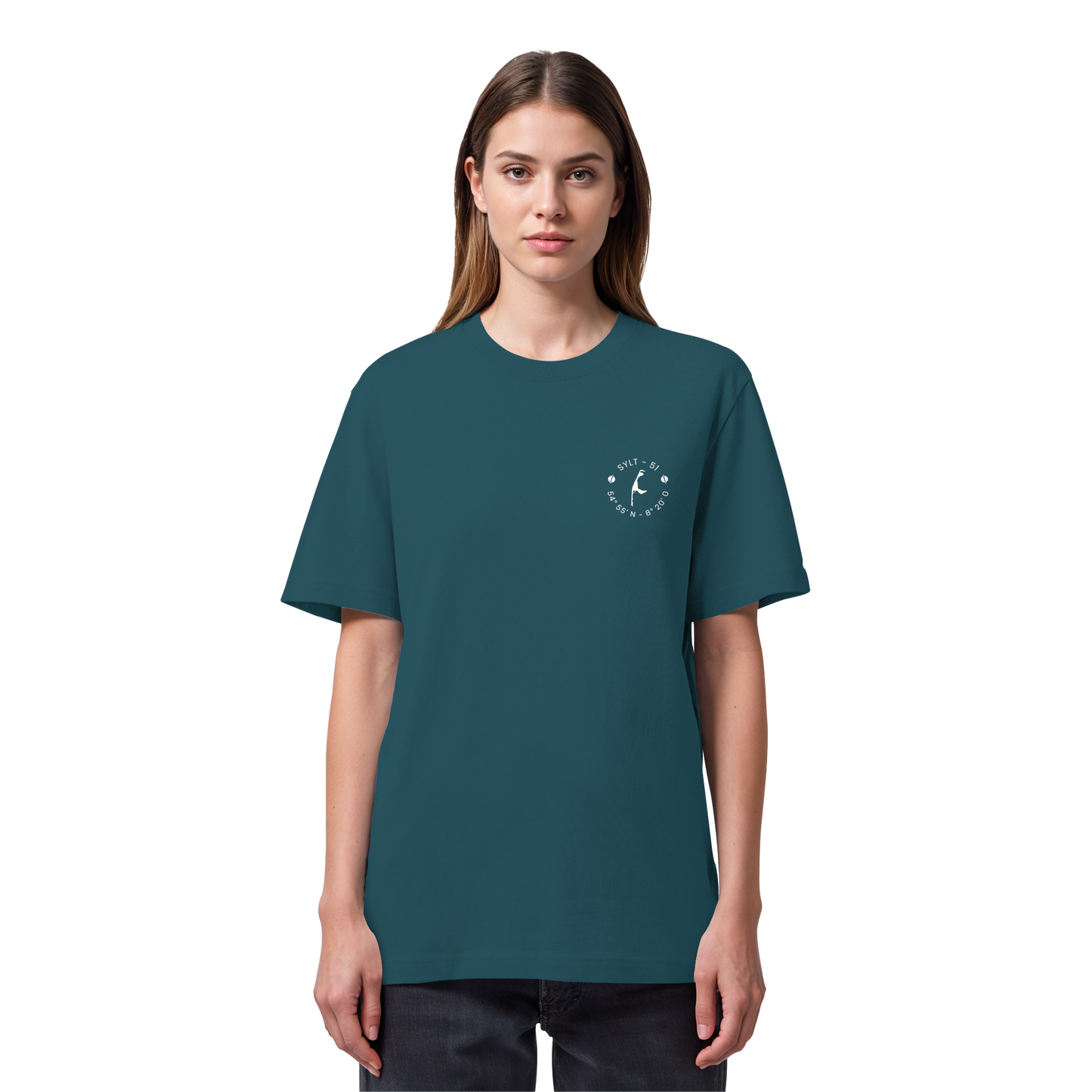 Sylter Heimathafen (small front) - Heavy T-Shirt