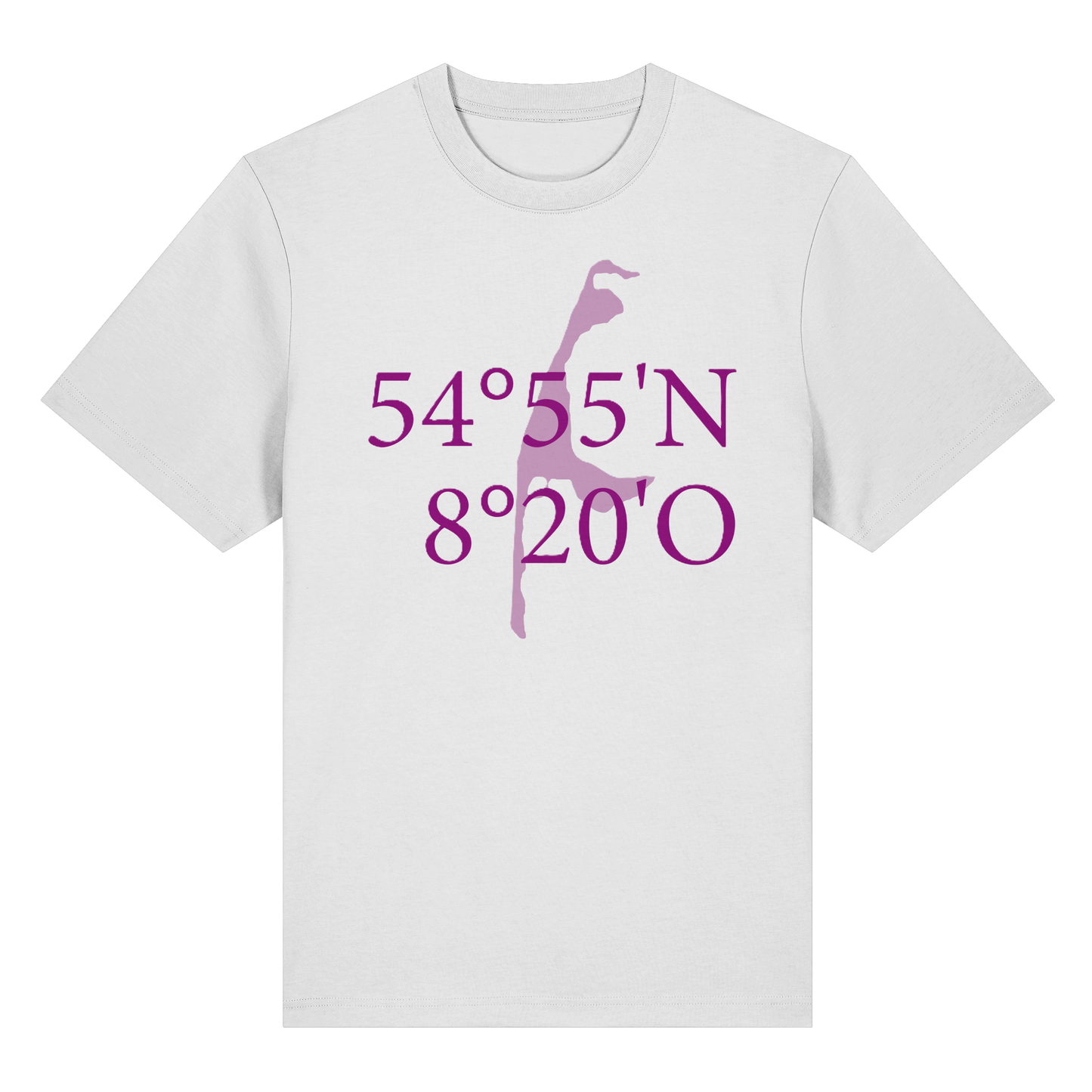 Deine Koordinaten - Organic T-Shirt
