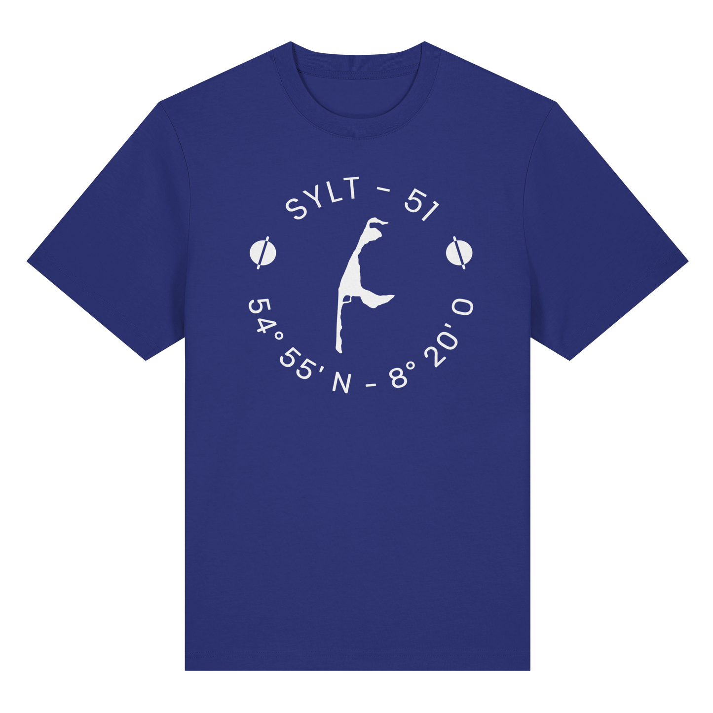 Sylter Heimathafen (rund-front) - Heavy T-Shirt