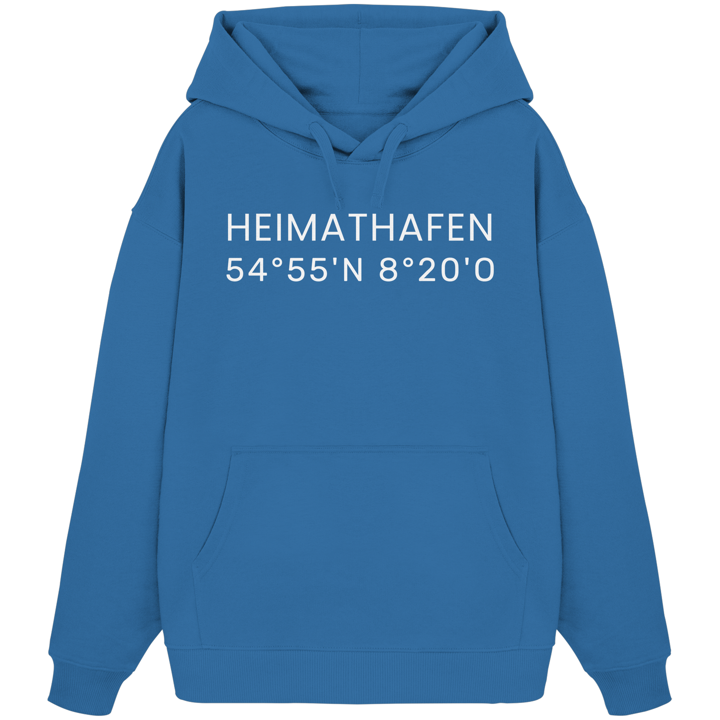 Heimat Sylt - deine Koordinate_Insel_only - Oversize Hoodie
