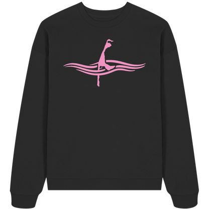 maritimes Sylt vom Meer umschlungen [rosa] - Oversize Sweatshirt