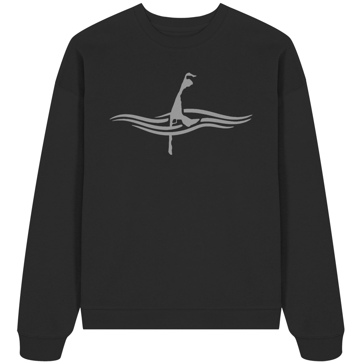 maritimes Sylt vom Meer umschlungen  - Oversize Sweatshirt