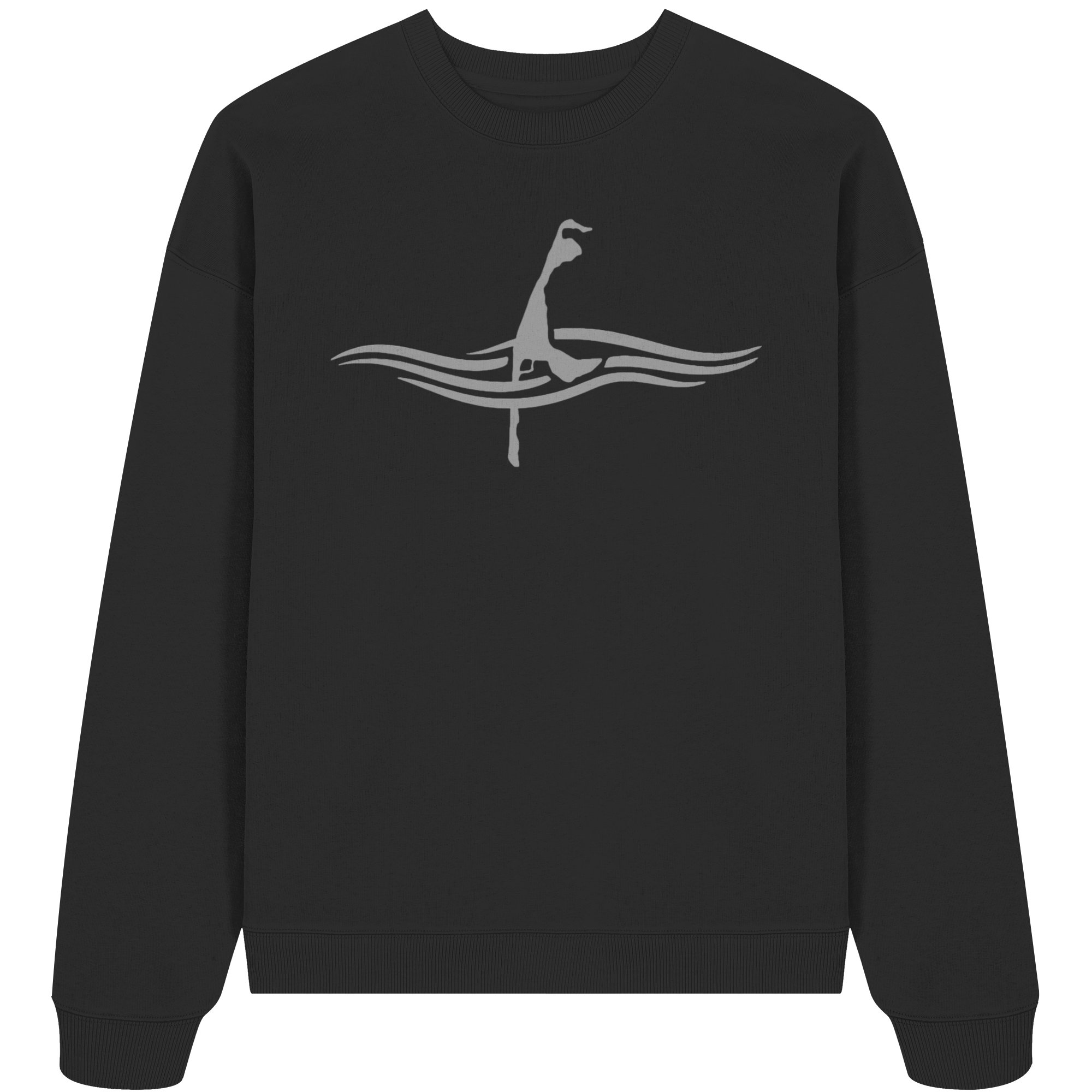 maritimes Sylt vom Meer umschlungen  - Oversize Sweatshirt