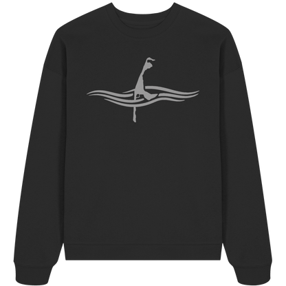 maritimes Sylt vom Meer umschlungen  - Oversize Sweatshirt