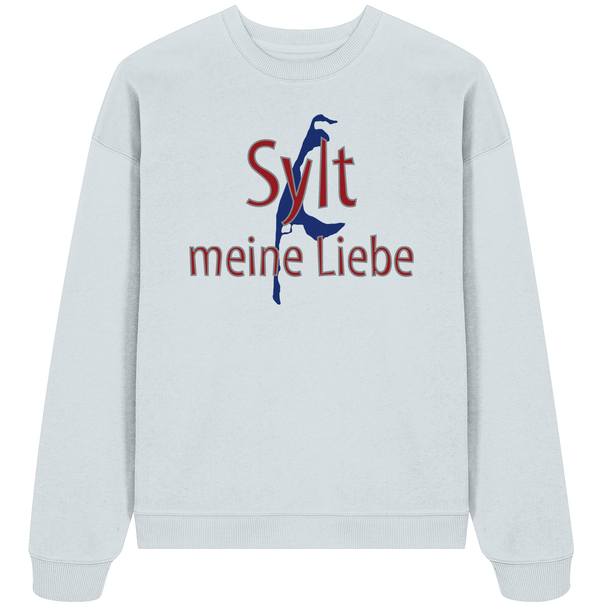 Sylt - meine Liebe zur Insel - Oversize Sweatshirt