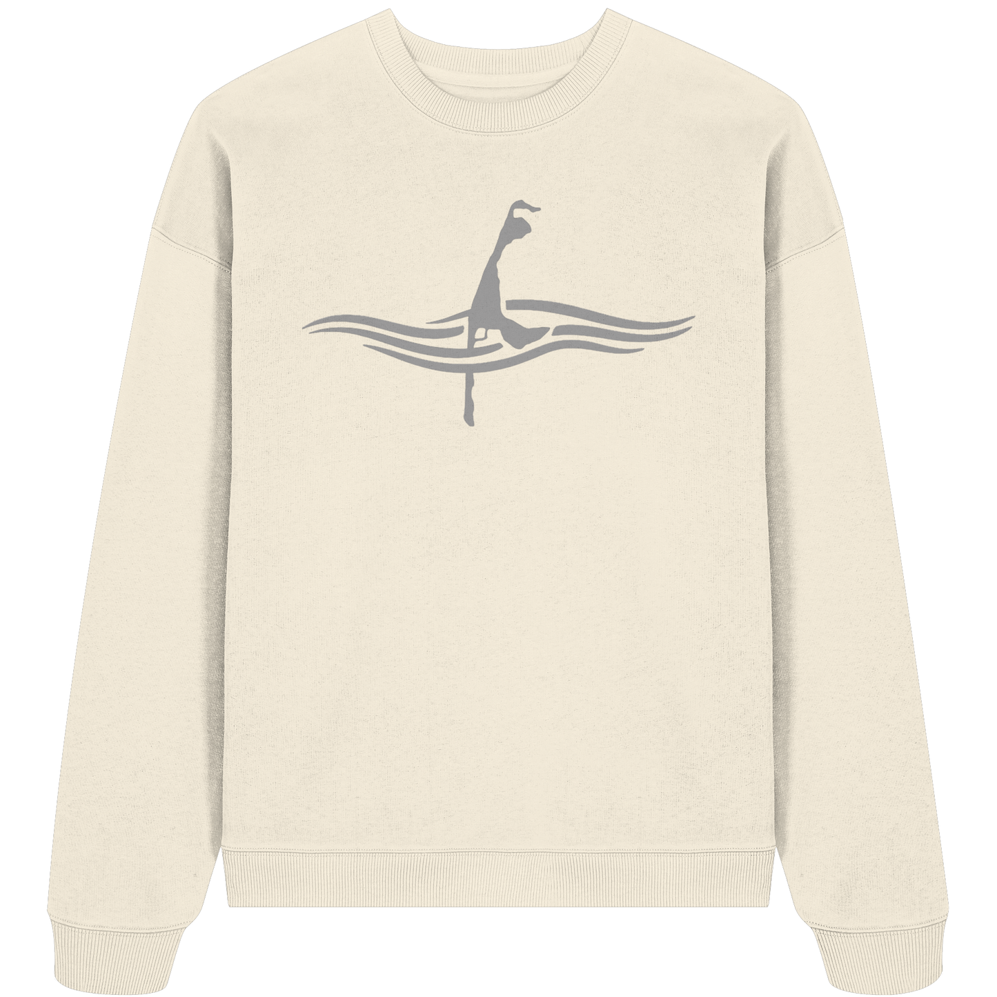 maritimes Sylt vom Meer umschlungen  - Oversize Sweatshirt