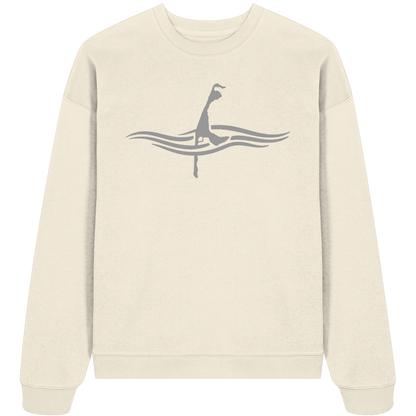 maritimes Sylt vom Meer umschlungen  - Oversize Sweatshirt