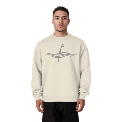 maritimes Sylt vom Meer umschlungen  - Oversize Sweatshirt