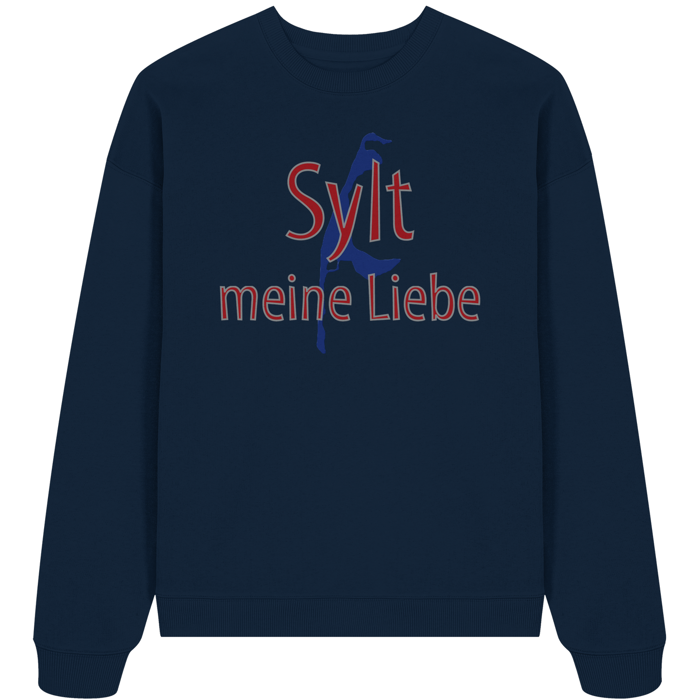 Sylt - meine Liebe zur Insel - Oversize Sweatshirt
