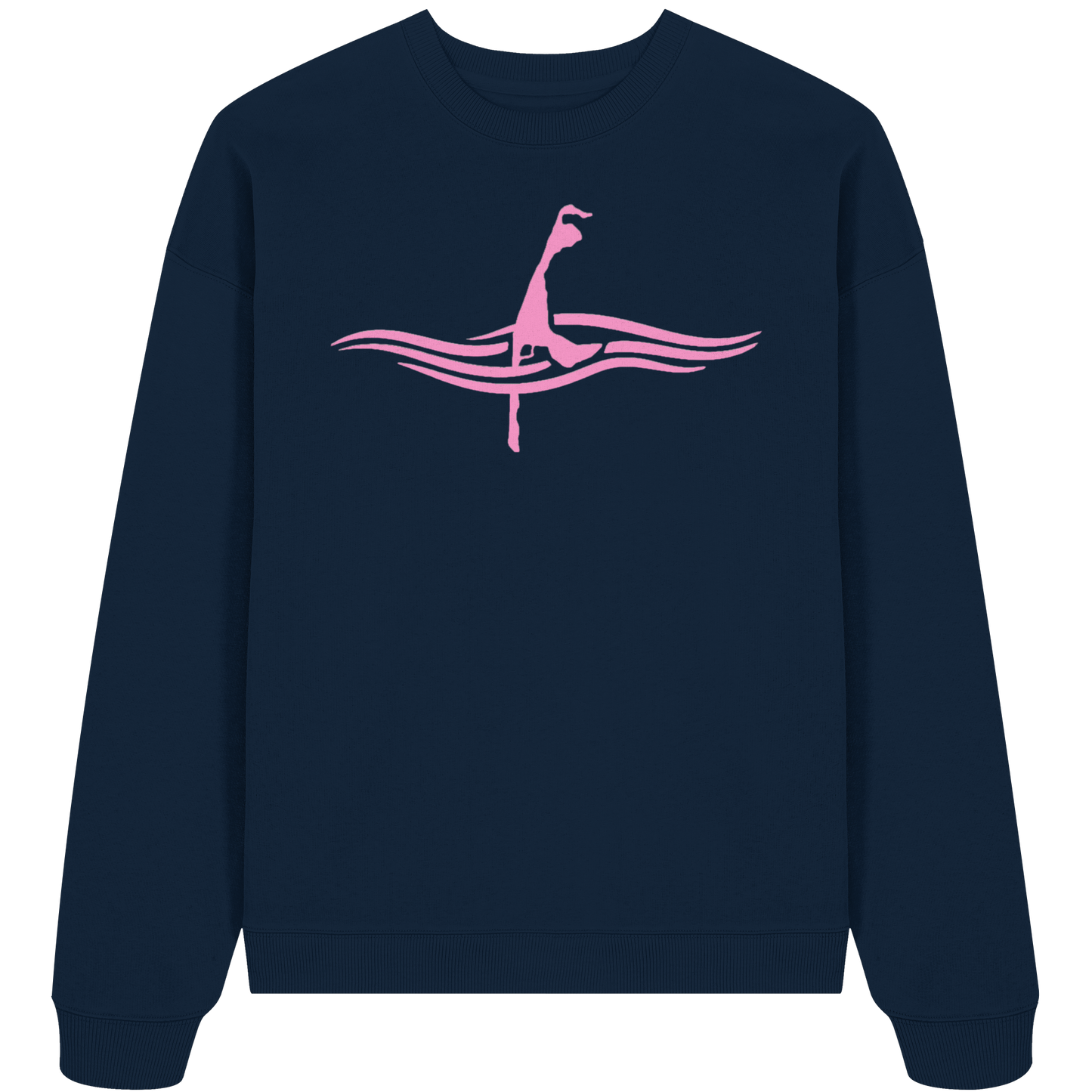 maritimes Sylt vom Meer umschlungen [rosa] - Oversize Sweatshirt