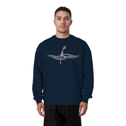 maritimes Sylt vom Meer umschlungen  - Oversize Sweatshirt