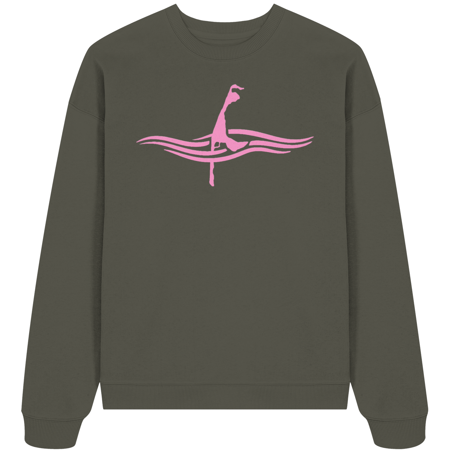 maritimes Sylt vom Meer umschlungen [rosa] - Oversize Sweatshirt