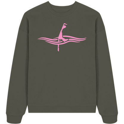 maritimes Sylt vom Meer umschlungen [rosa] - Oversize Sweatshirt