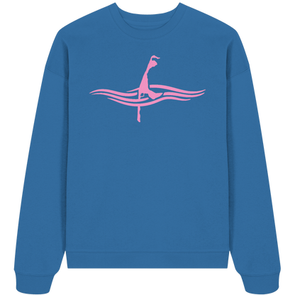 maritimes Sylt vom Meer umschlungen [rosa] - Oversize Sweatshirt