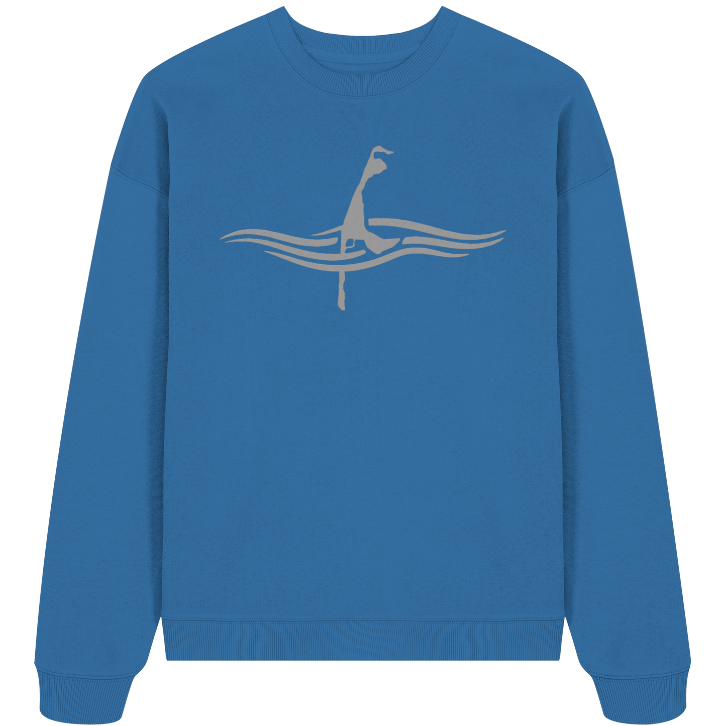 maritimes Sylt vom Meer umschlungen  - Oversize Sweatshirt