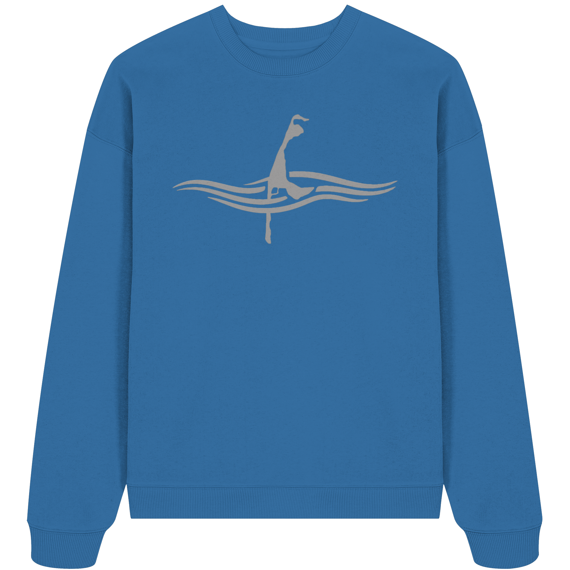 maritimes Sylt vom Meer umschlungen  - Oversize Sweatshirt