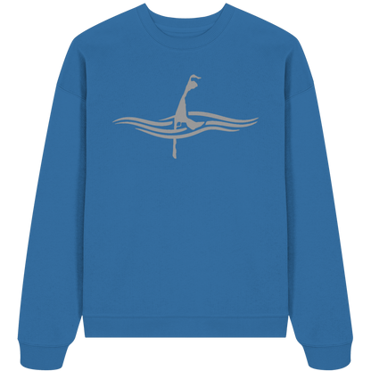 maritimes Sylt vom Meer umschlungen  - Oversize Sweatshirt