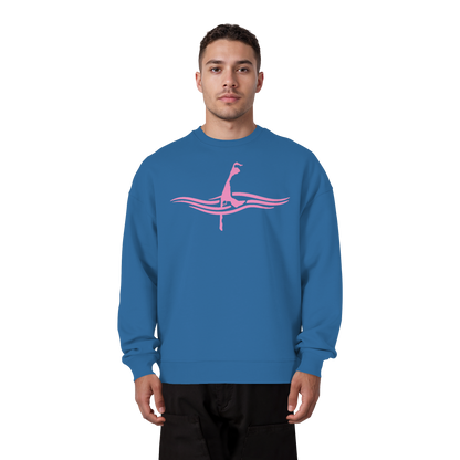 maritimes Sylt vom Meer umschlungen [rosa] - Oversize Sweatshirt