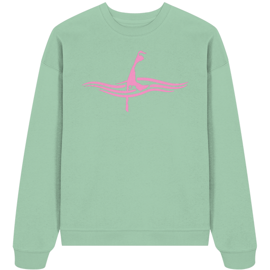 maritimes Sylt vom Meer umschlungen [rosa] - Oversize Sweatshirt