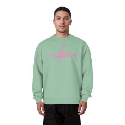 maritimes Sylt vom Meer umschlungen [rosa] - Oversize Sweatshirt