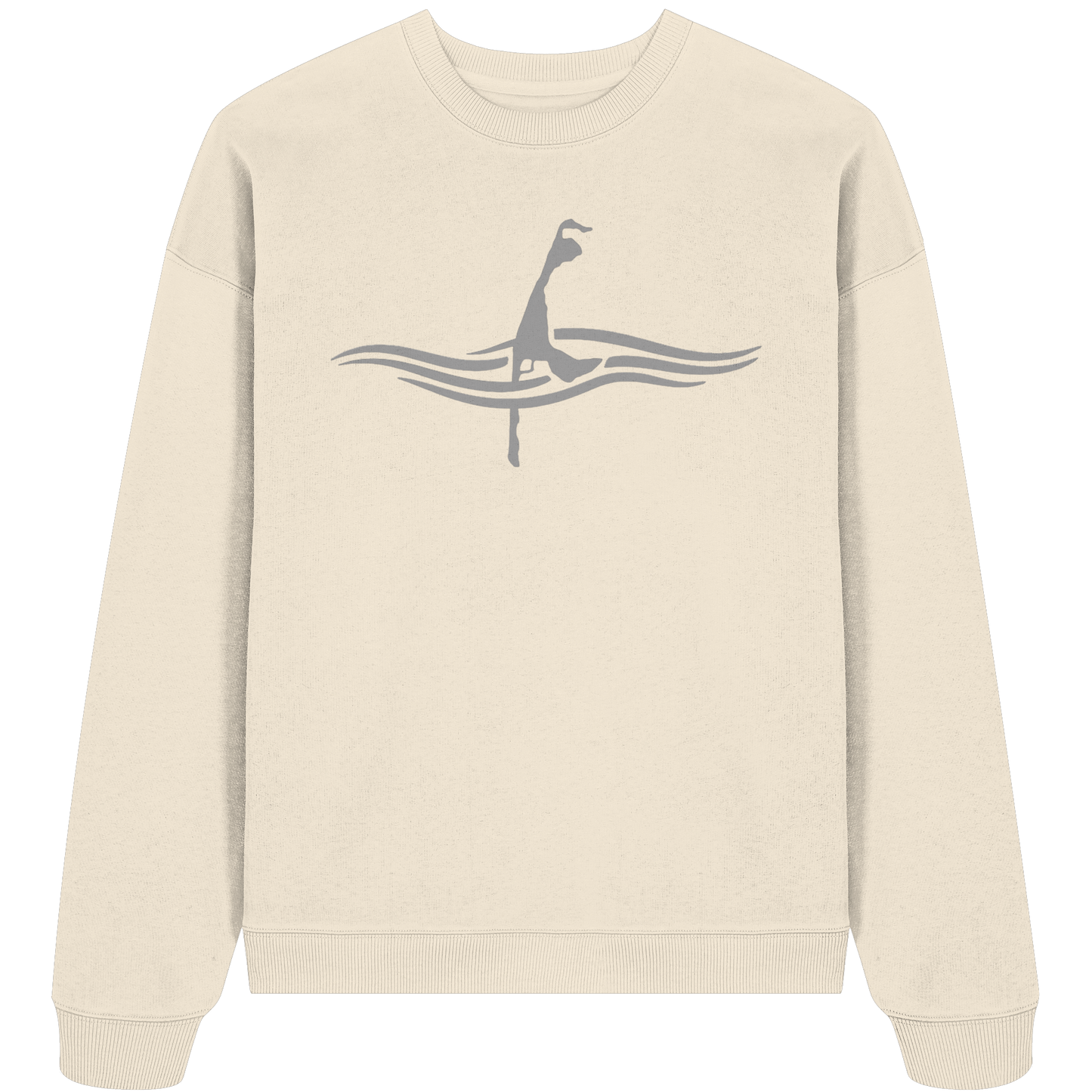 maritimes Sylt vom Meer umschlungen  - Oversize Sweatshirt