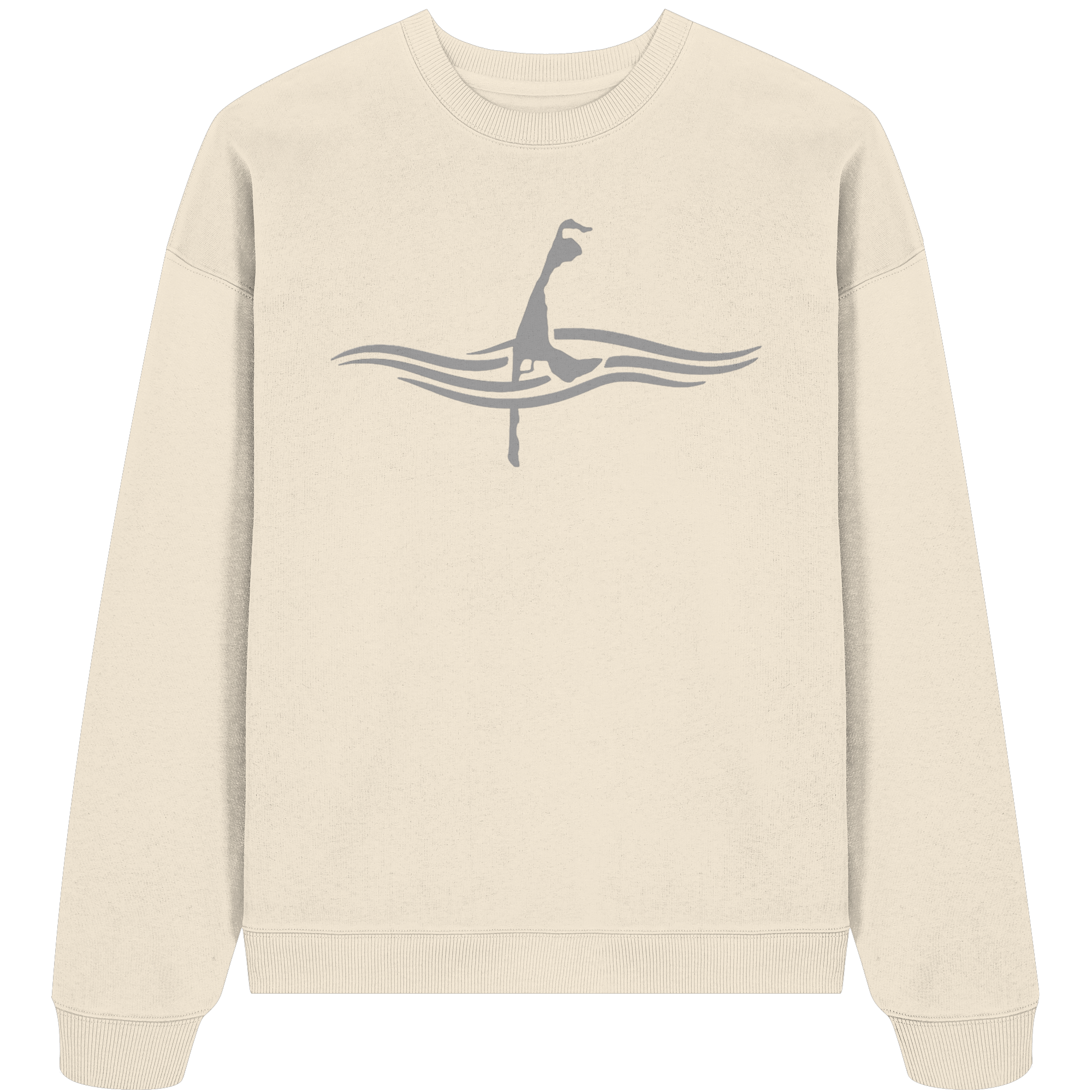 maritimes Sylt vom Meer umschlungen  - Oversize Sweatshirt