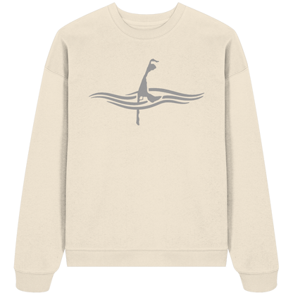 maritimes Sylt vom Meer umschlungen  - Oversize Sweatshirt