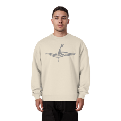 maritimes Sylt vom Meer umschlungen  - Oversize Sweatshirt