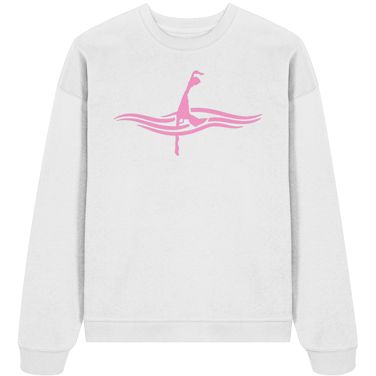 maritimes Sylt vom Meer umschlungen [rosa] - Oversize Sweatshirt