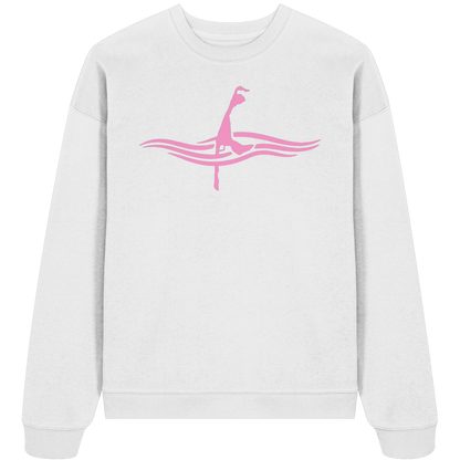 maritimes Sylt vom Meer umschlungen [rosa] - Oversize Sweatshirt
