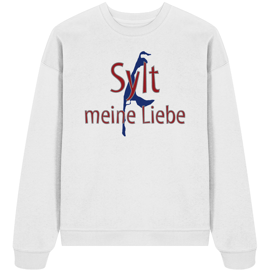 Sylt - meine Liebe zur Insel - Oversize Sweatshirt
